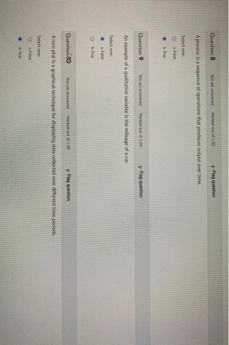 Solved Question 8 Not yet answered Marked out of 1.00 p Flag | Chegg.com