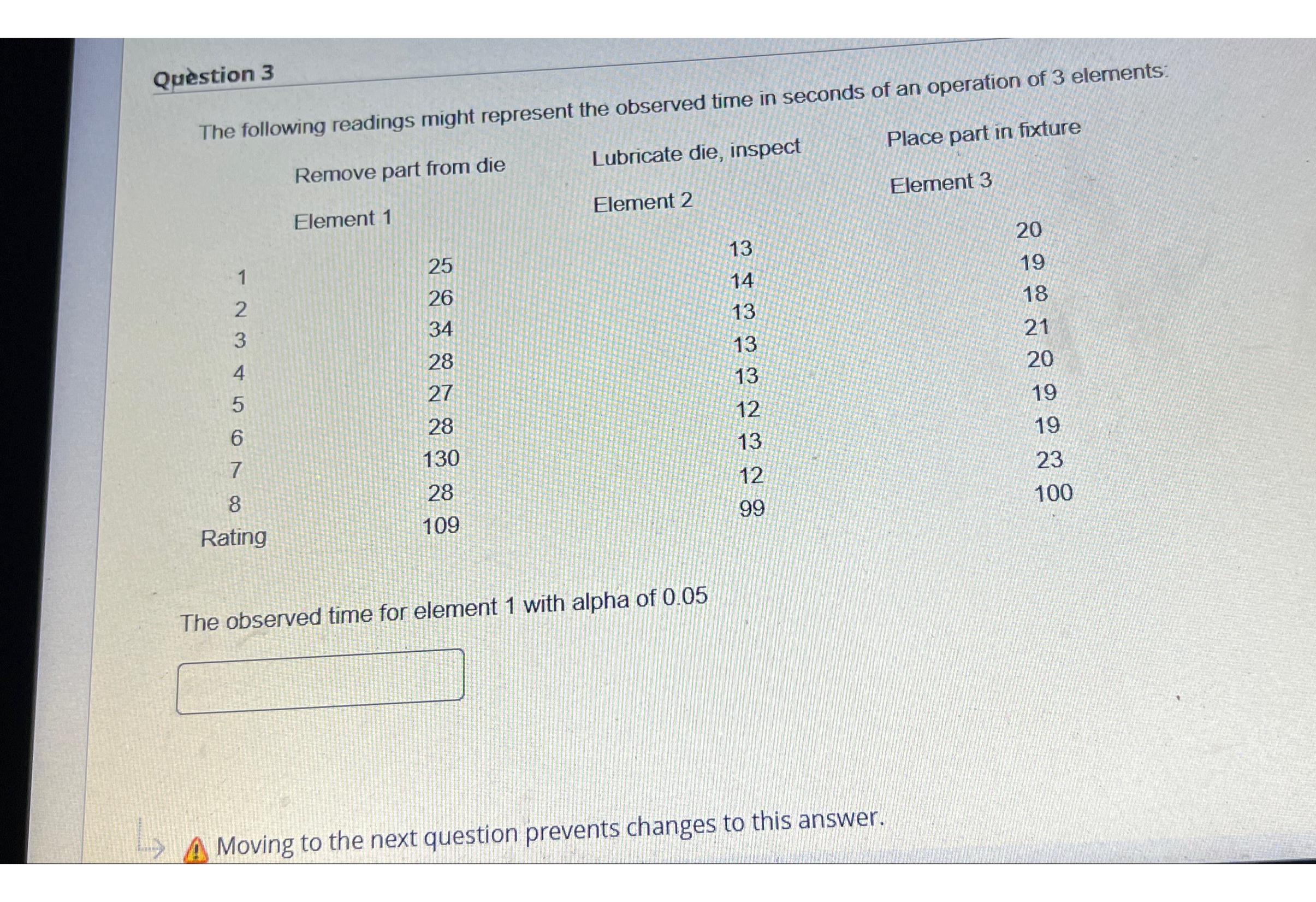 Solved Question 3The following readings might represent the | Chegg.com
