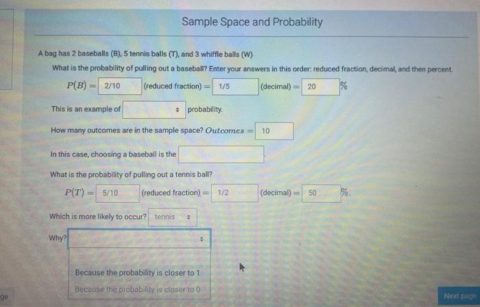 Solved Question 2 5 pts The probability that a tennis set