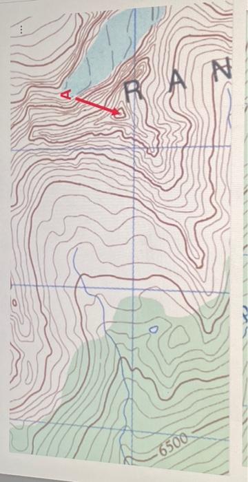 Solved What is the most correct elevation at Point B on | Chegg.com