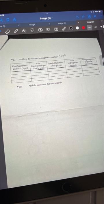 vitt. Tosible estructura del desconcene