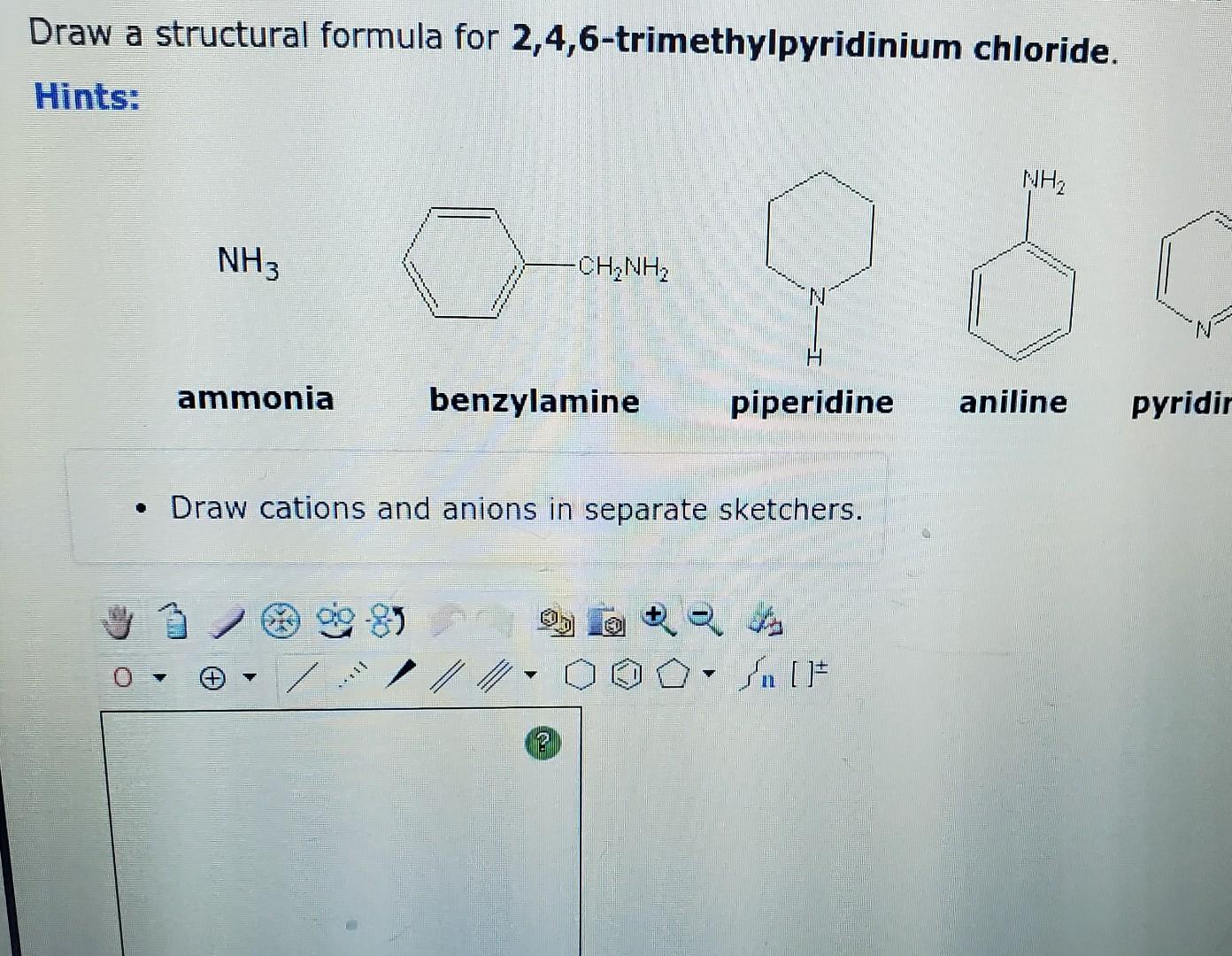 Solved Draw a structural formula for 2-methylpiperidinium | Chegg.com, image size:1392x1080