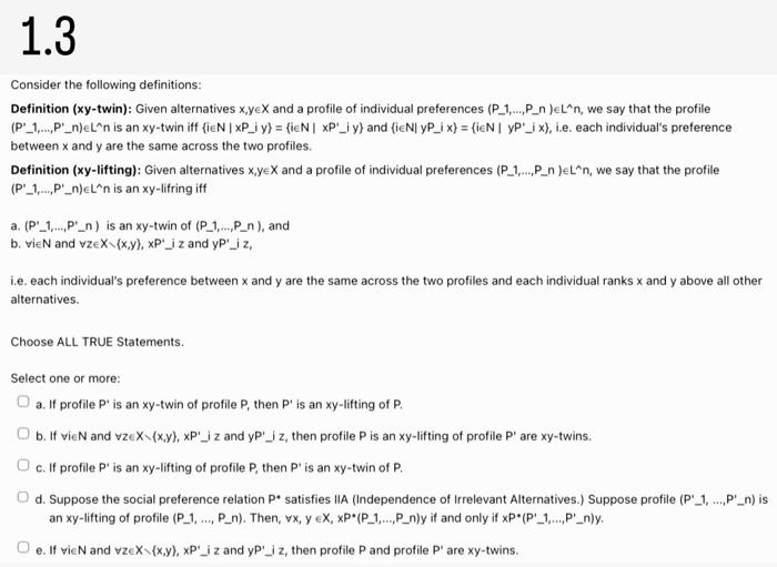 Solved Let B Be A Binary Relation Defined On Some Set X. | Chegg.com