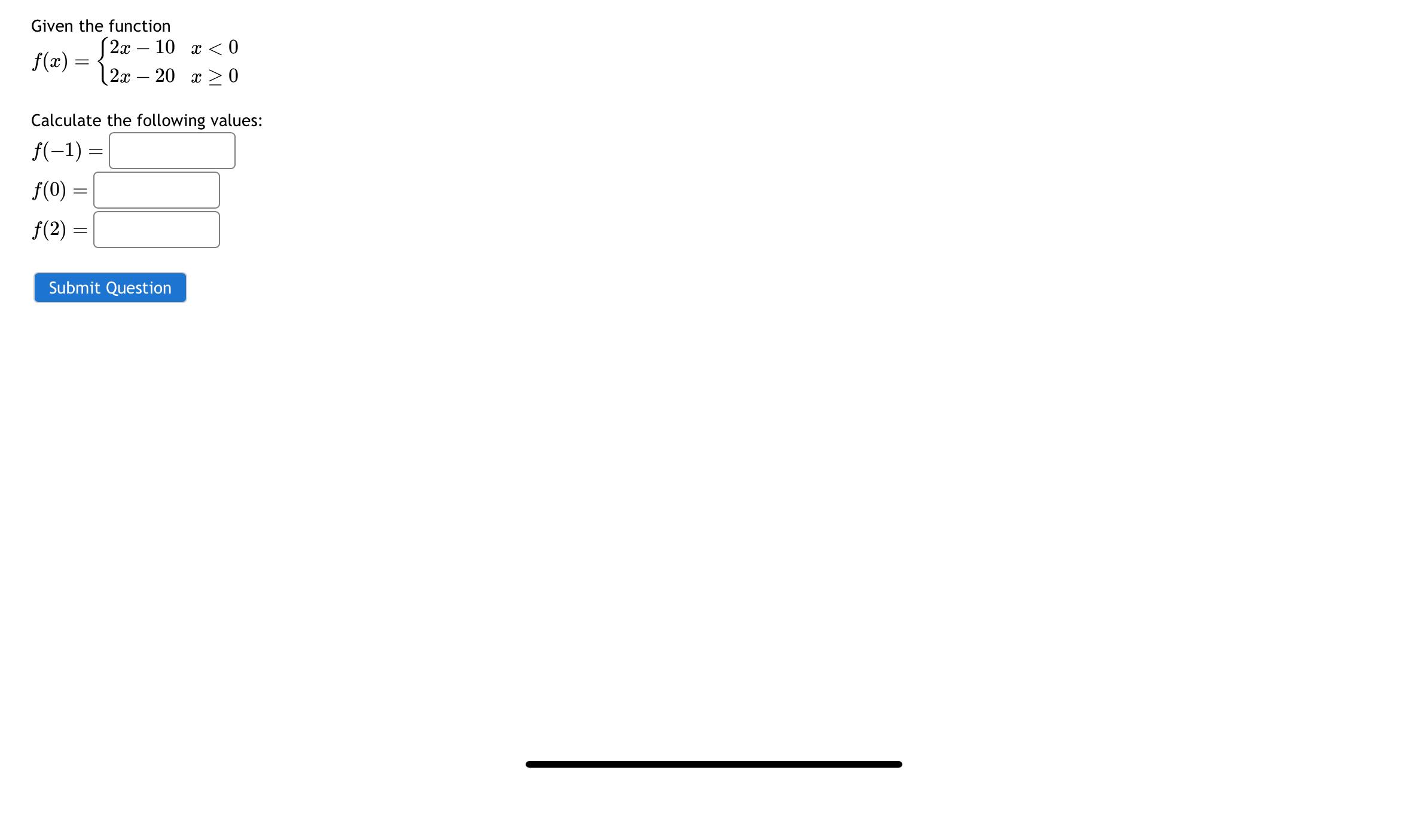 solved-given-the-functionf-x-2x-10-x