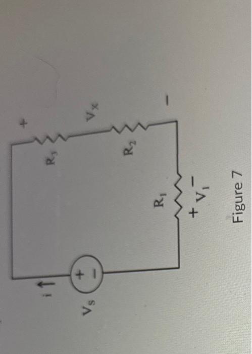 Solved For the circuit shown in Figure 7, we are given that | Chegg.com
