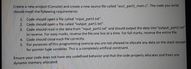 Solved Create a new project (Console) and create a new | Chegg.com