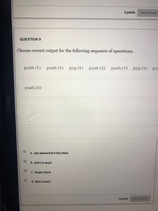 Solved Question Completion Status: QUESTION 1 Consider the | Chegg.com