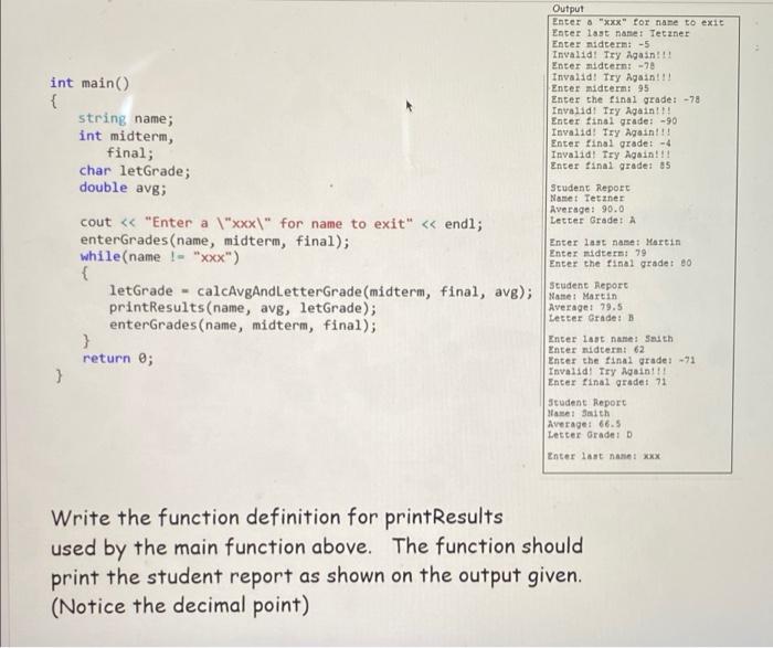 Solved Output Enter o 