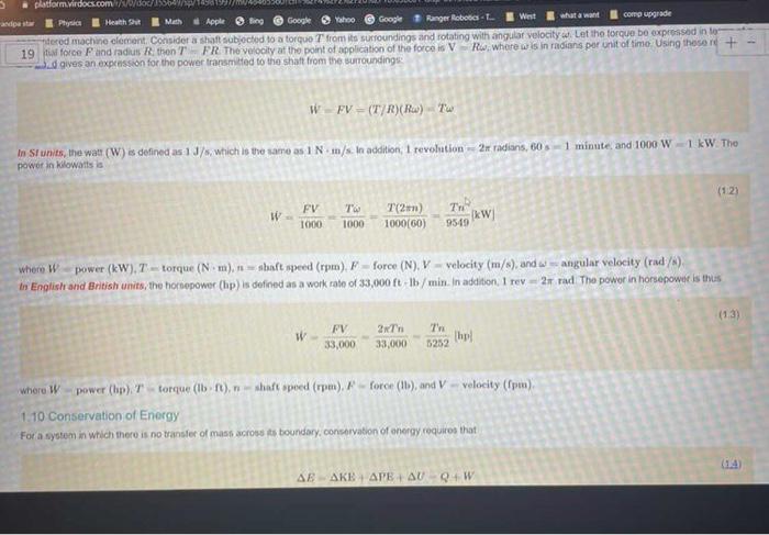 The figure below shows a shaft carrying pulleys C and | Chegg.com