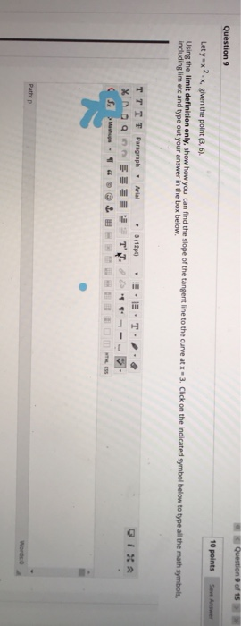 Solved Question of 15 Question 9 10 points Save Answer | Chegg.com
