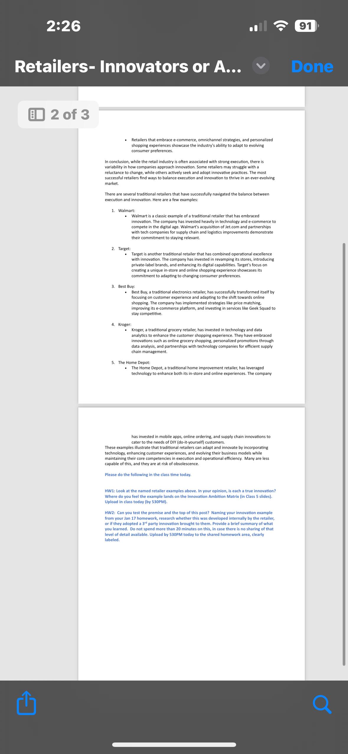 Solved Retailers Innovators? Or Adapters (of