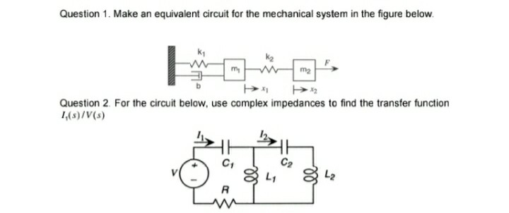 Solved Question 1. Make an equivalent circuit for the | Chegg.com