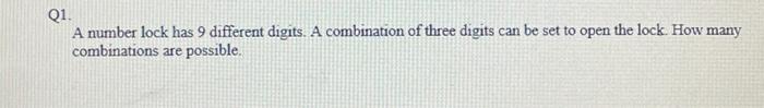how many number combinations in 9 digits