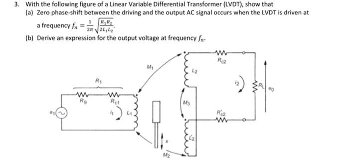 Solved With the following figure of a Linear Variable | Chegg.com