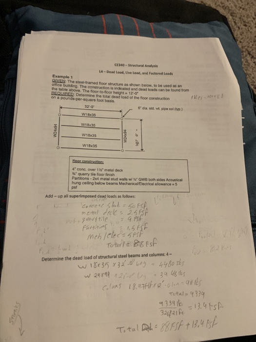 Solved Example 2 1 The Framing Of Example 1 Is To Be Use