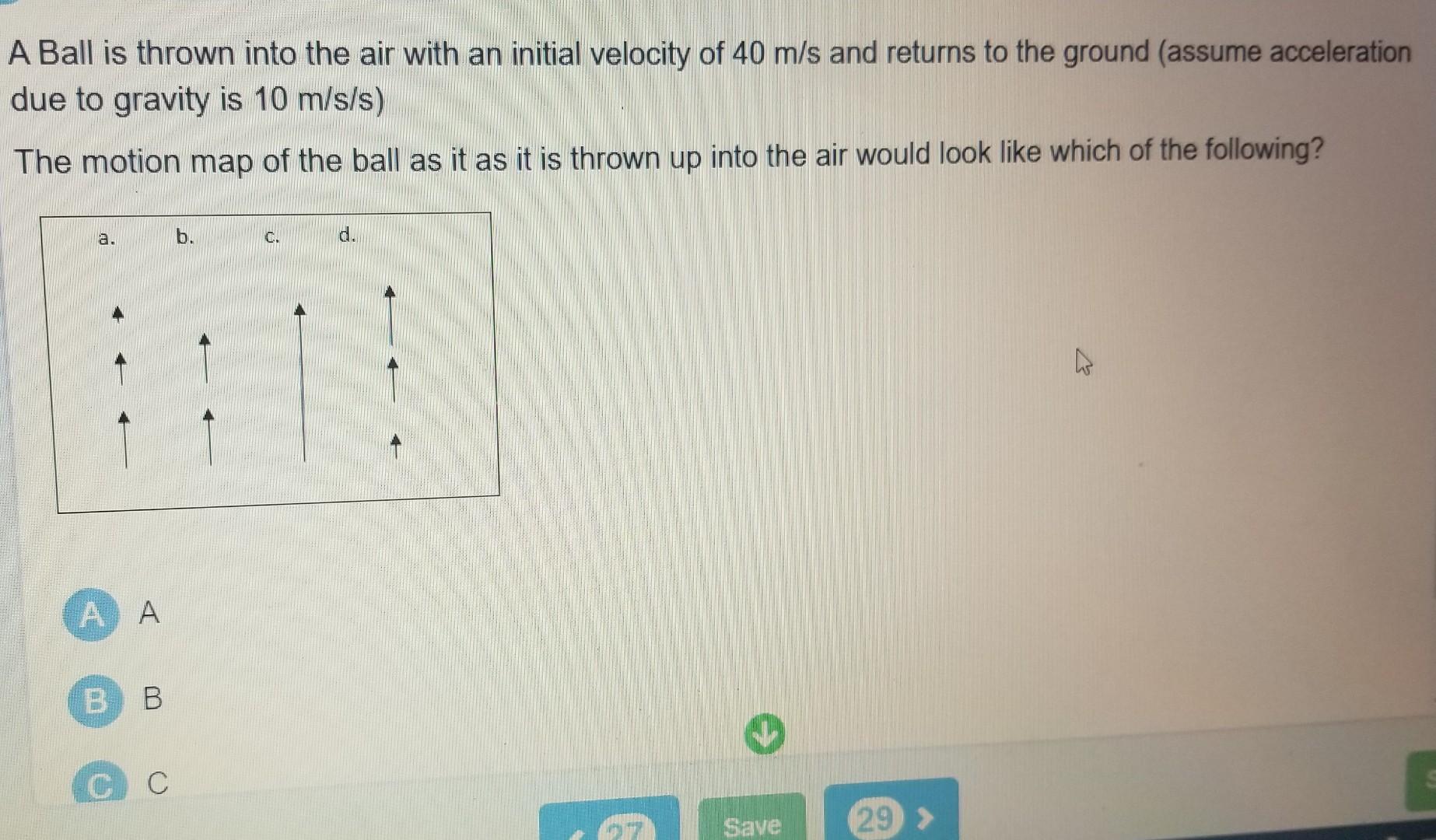 Solved A stone is thrown horizontally at a speed of 5.0 m/s | Chegg.com
