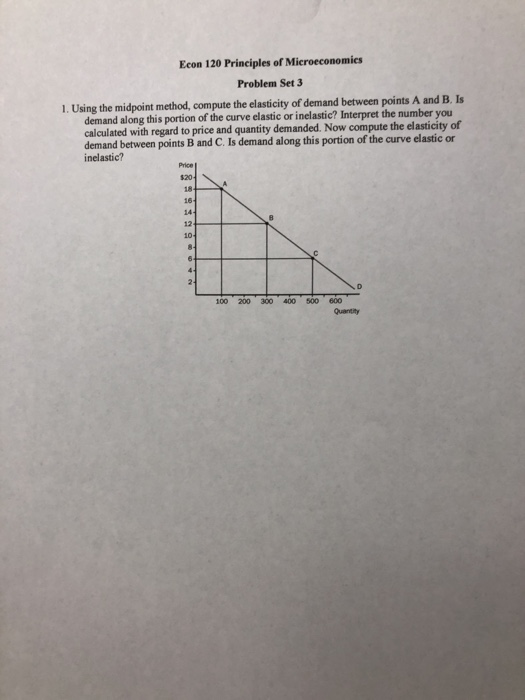 Solved Econ 120 Principles of Microeconomics Problem Set 3 | Chegg.com
