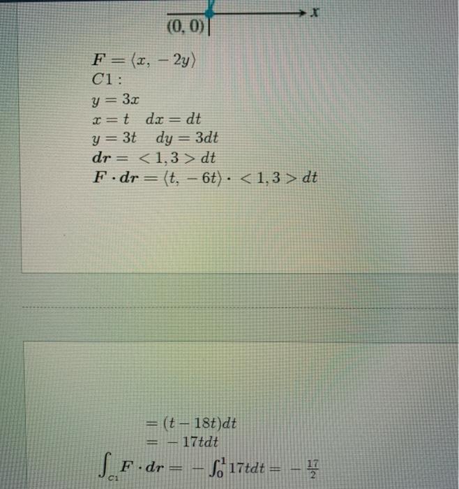 Solved in calc 3 my professor used parametrization to solve | Chegg.com