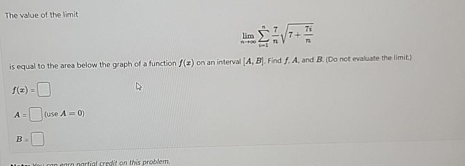 Solved The Value Of The Limitlimn→∞∑i1n7n77in2is Equal To 3701