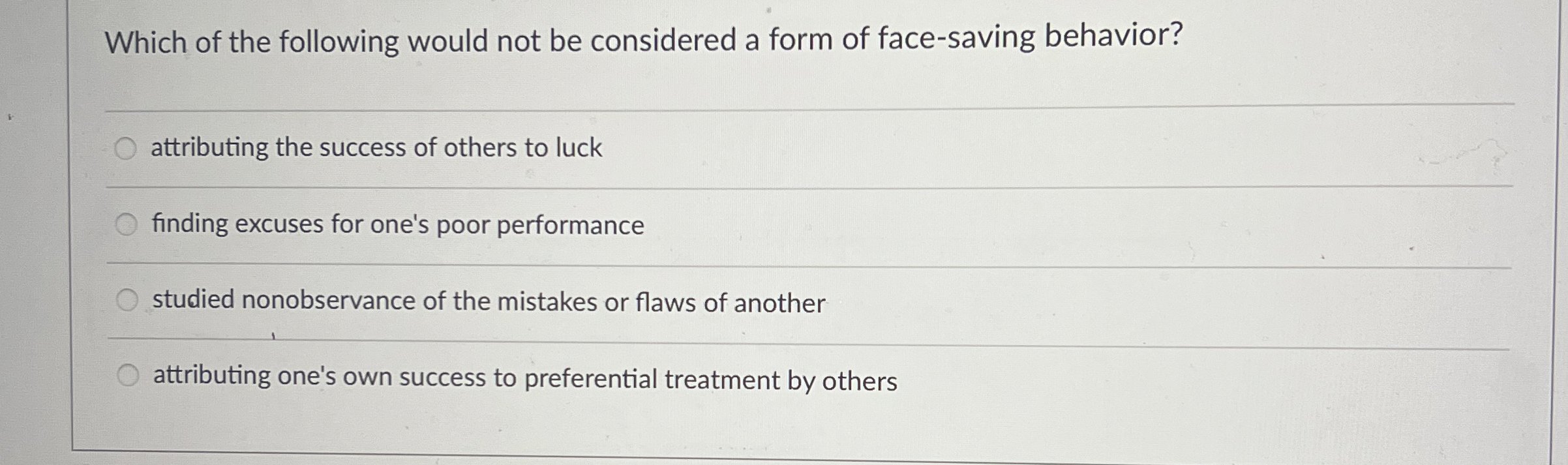 Solved Which of the following would not be considered a form | Chegg.com