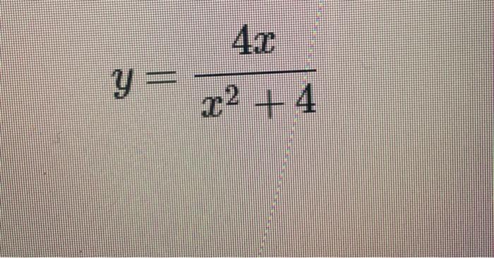 Solved y = r2 +4 | Chegg.com