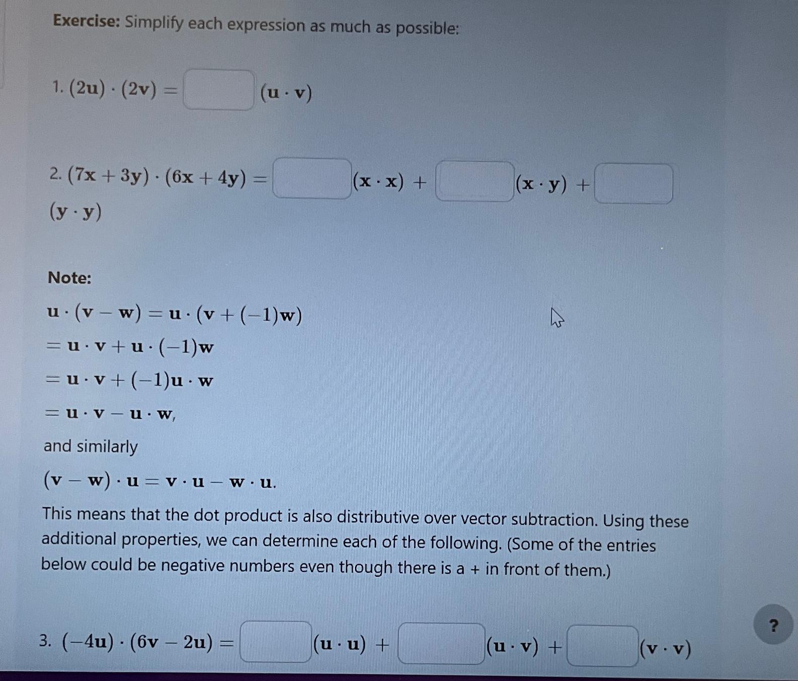 Solved Exercise: Simplify each expression as much as | Chegg.com