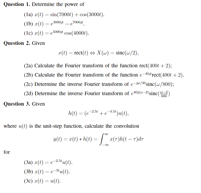 Solved Hi, ﻿Please show working outQuestion 1. ﻿Determine | Chegg.com