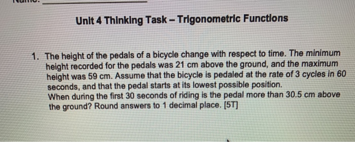 unit 4 revised graphs of trigonometric functions homework answers