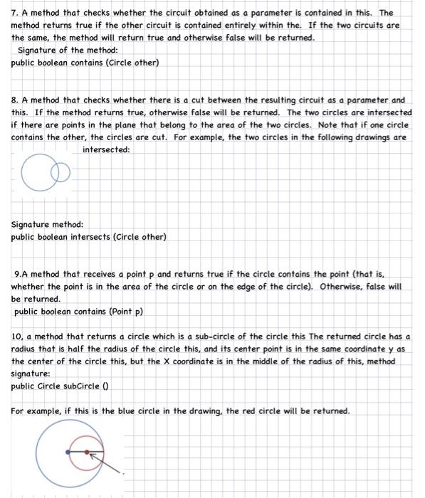 Solved Study material for objects and classes exercise, | Chegg.com