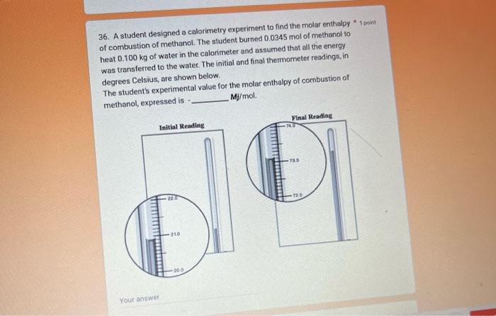 calorimetry experiment for combustion