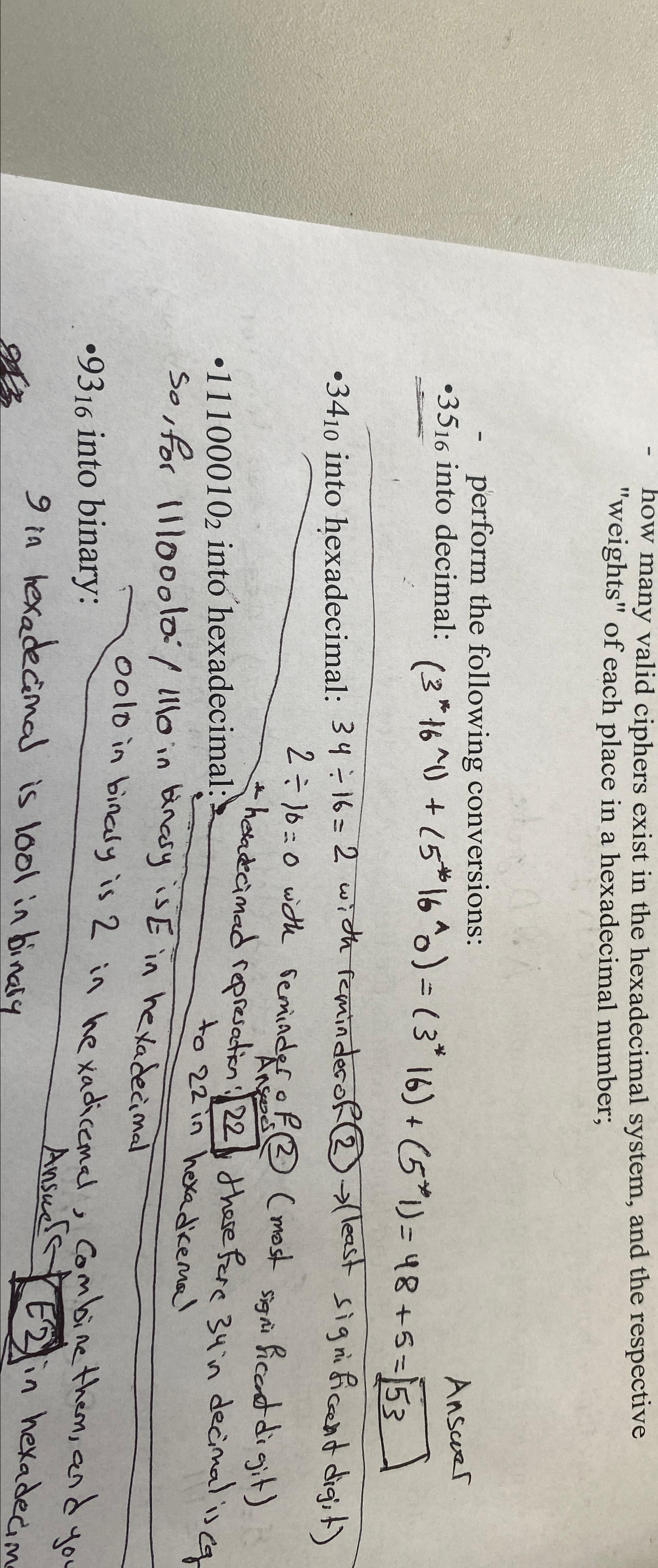Solved How Many Valid Ciphers Exist In The Hexadecimal Chegg