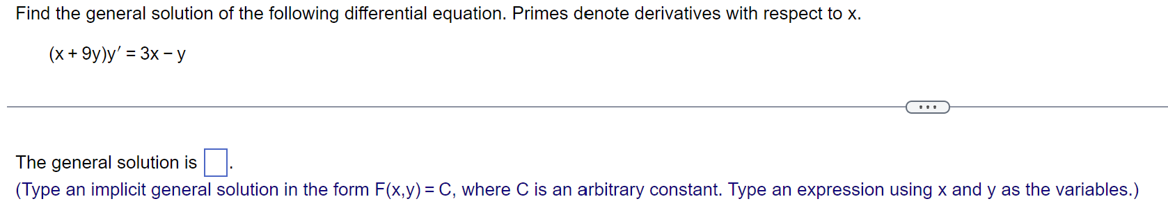 Solved To Solve This Differential Equation Using Substituion | Chegg.com