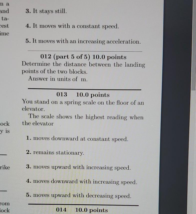 Solved NOTE I only need help with number (12) I posted 8-11 | Chegg.com