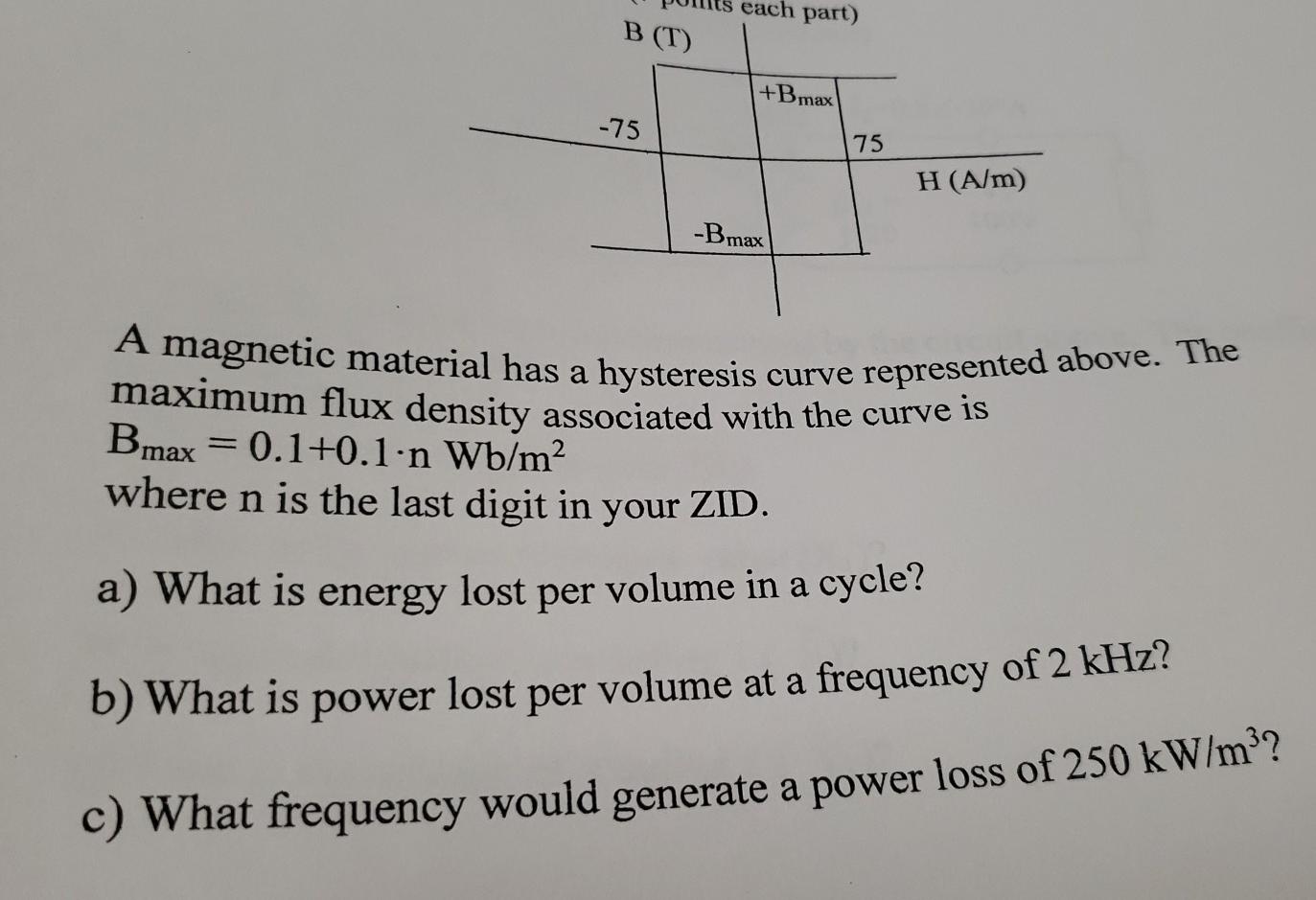 H and outlet m curve