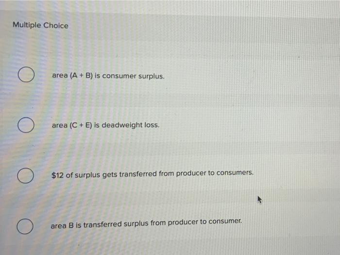 Solved An increase in price: Multiple Choice causes an | Chegg.com