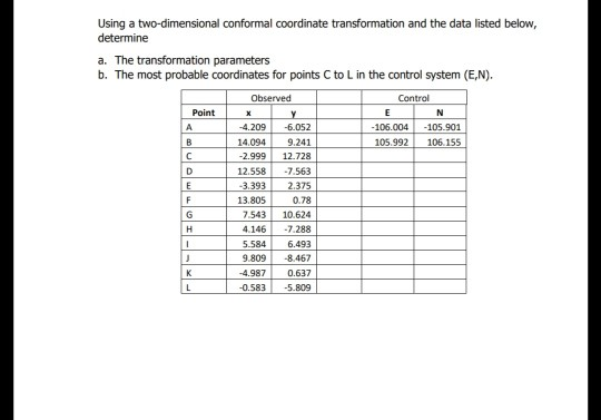 Solved Using a two-dimensional conformal coordinate | Chegg.com