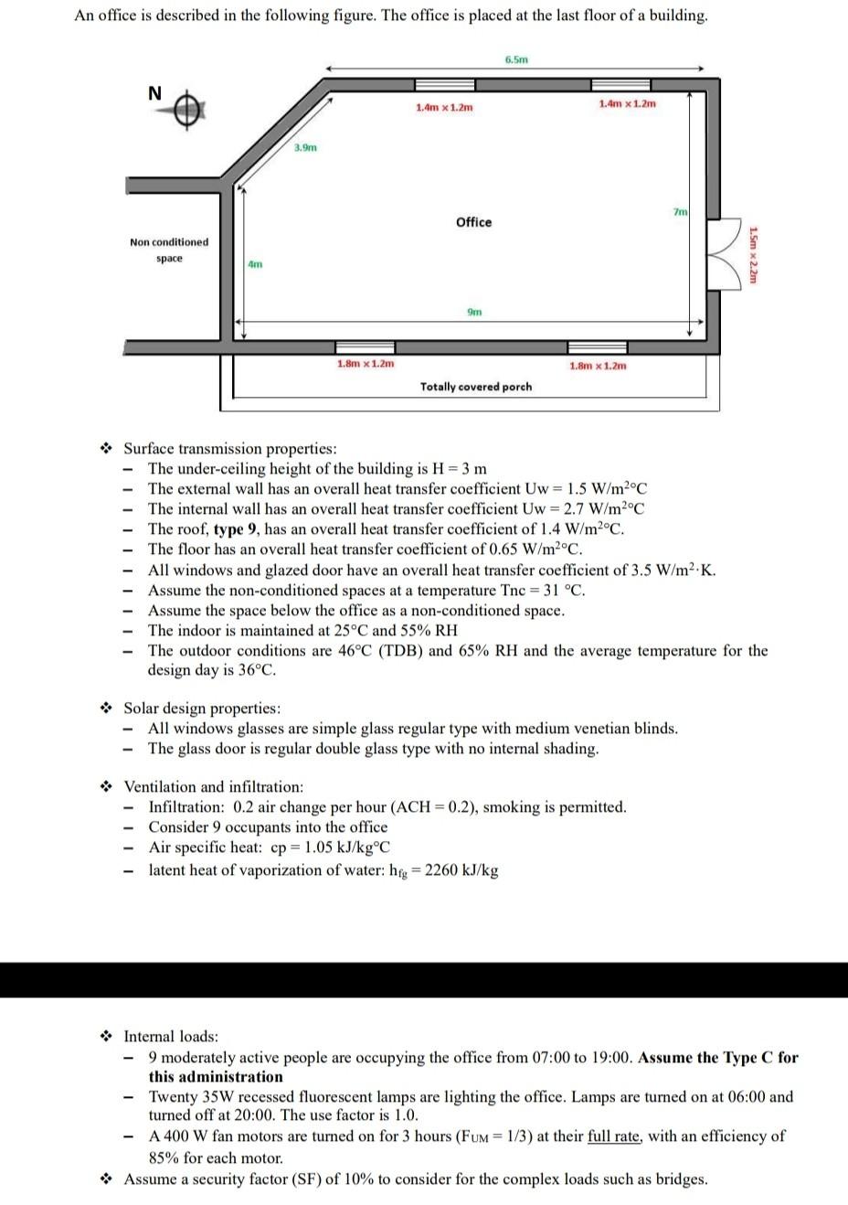 Solved 7- Typical outdoor air requirements for ventilation | Chegg.com