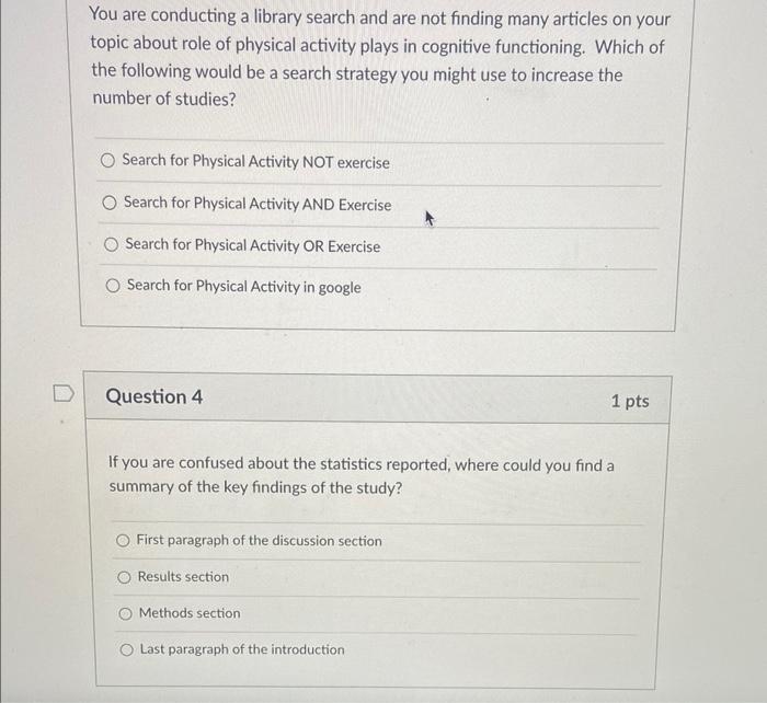 Solved You are conducting a library search and are not | Chegg.com