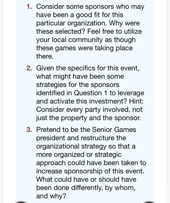 Solved Hey, guys this is SMGT 302A Sport Facility and Event