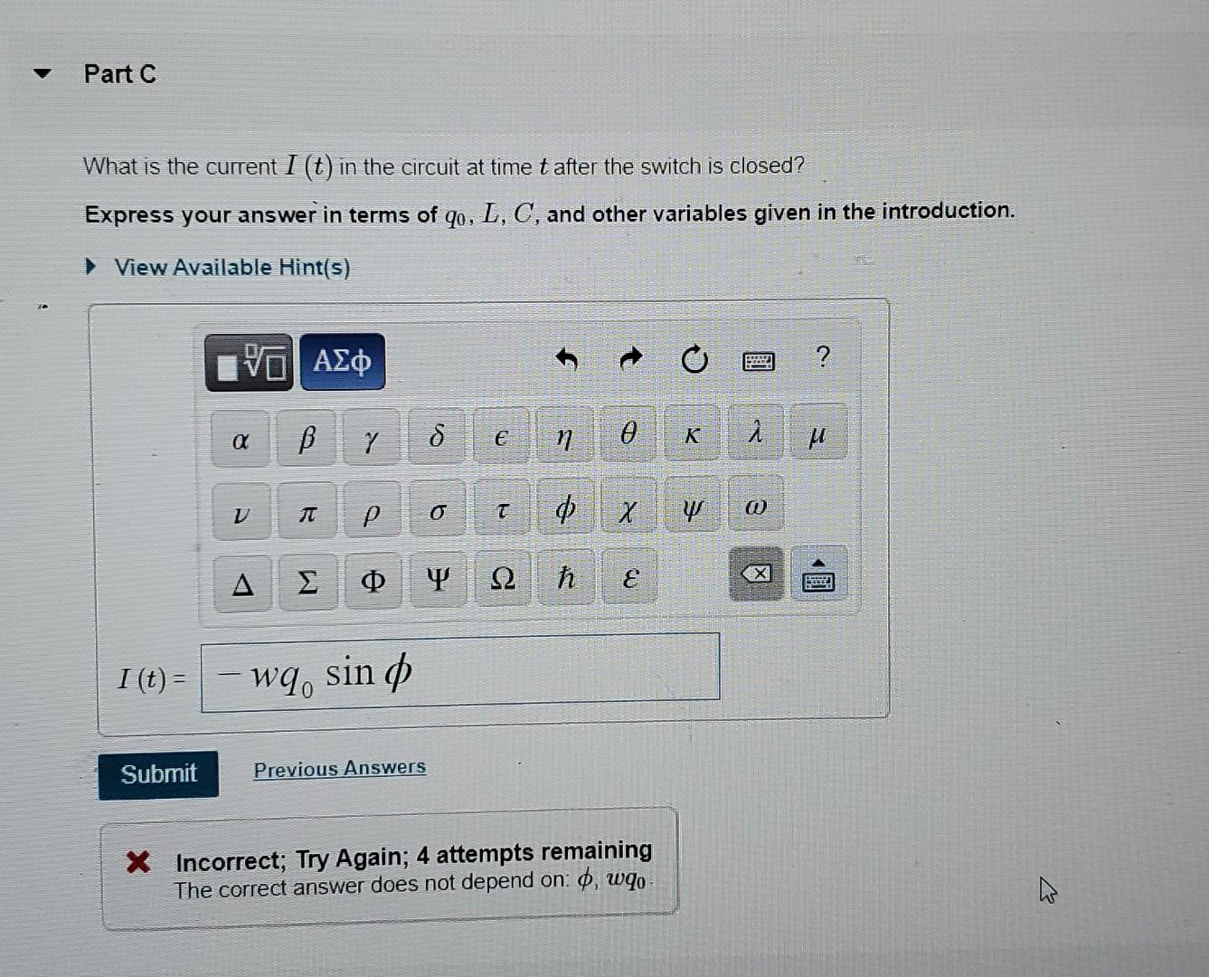 Solved Learning Goal: To understand the processes in a | Chegg.com