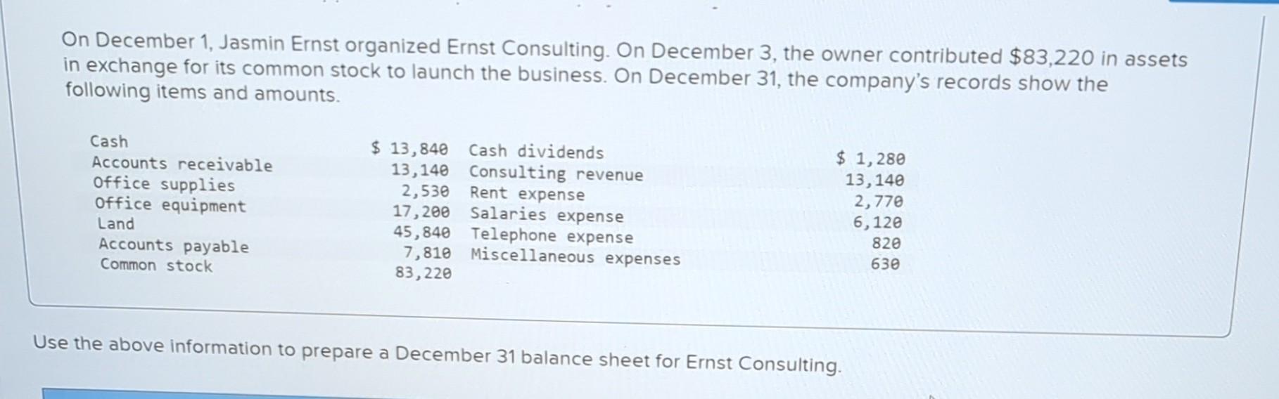 solved-on-december-1-jasmin-ernst-organized-ernst-chegg