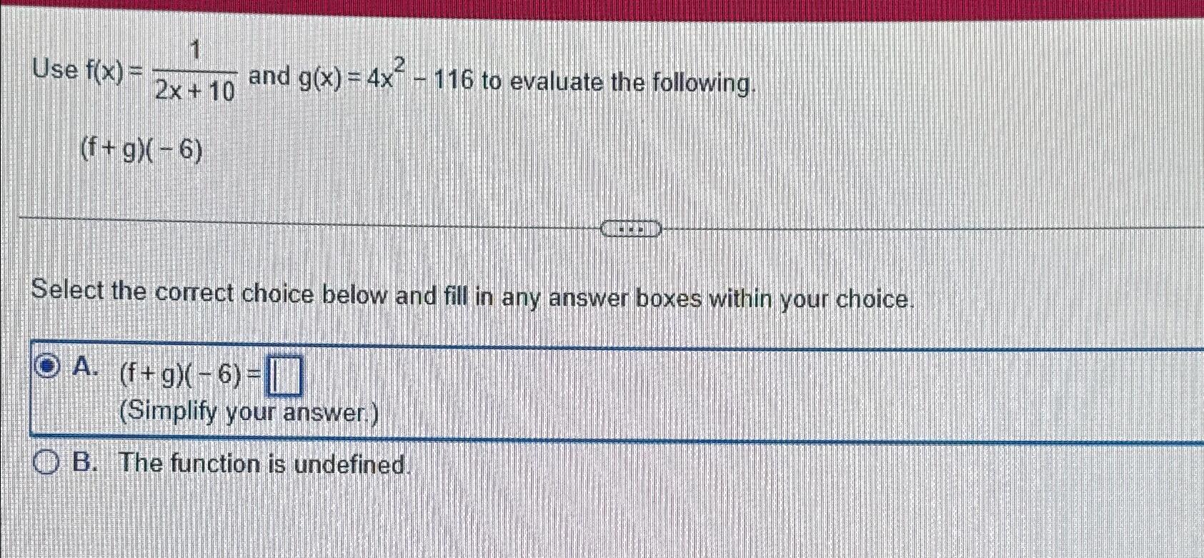 solved-use-f-x-12x-10-and-g-x-4x2-116-to-evaluate-the-chegg