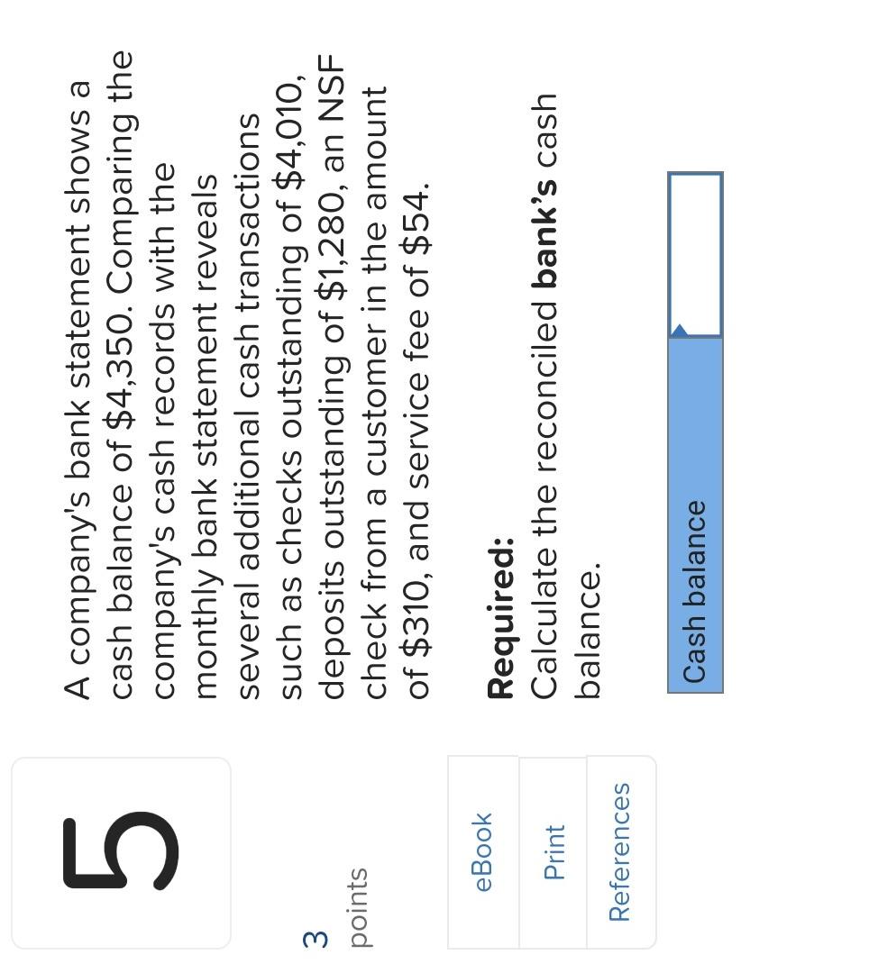 solved-a-company-s-bank-statement-shows-a-cash-balance-of-chegg