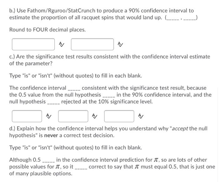 Solved Question 1 (10 points) A tennis racquet was spun 100 | Chegg.com
