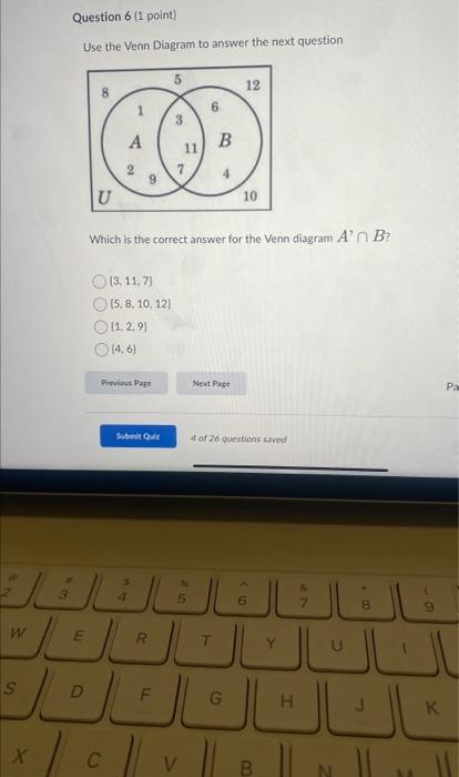 Solved Use The Venn Diagram To Answer The Next Question | Chegg.com