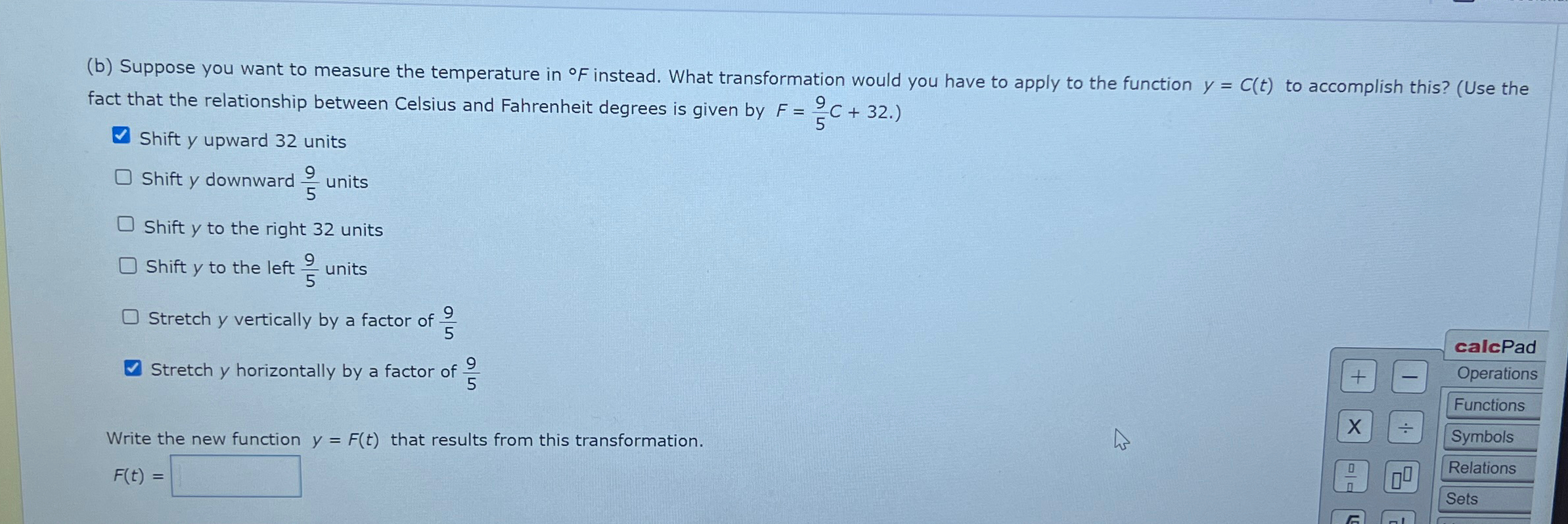 Solved (b) ﻿Suppose you want to measure the temperature in | Chegg.com