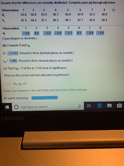 Solved Compute a 95% confidence interval about population | Chegg.com