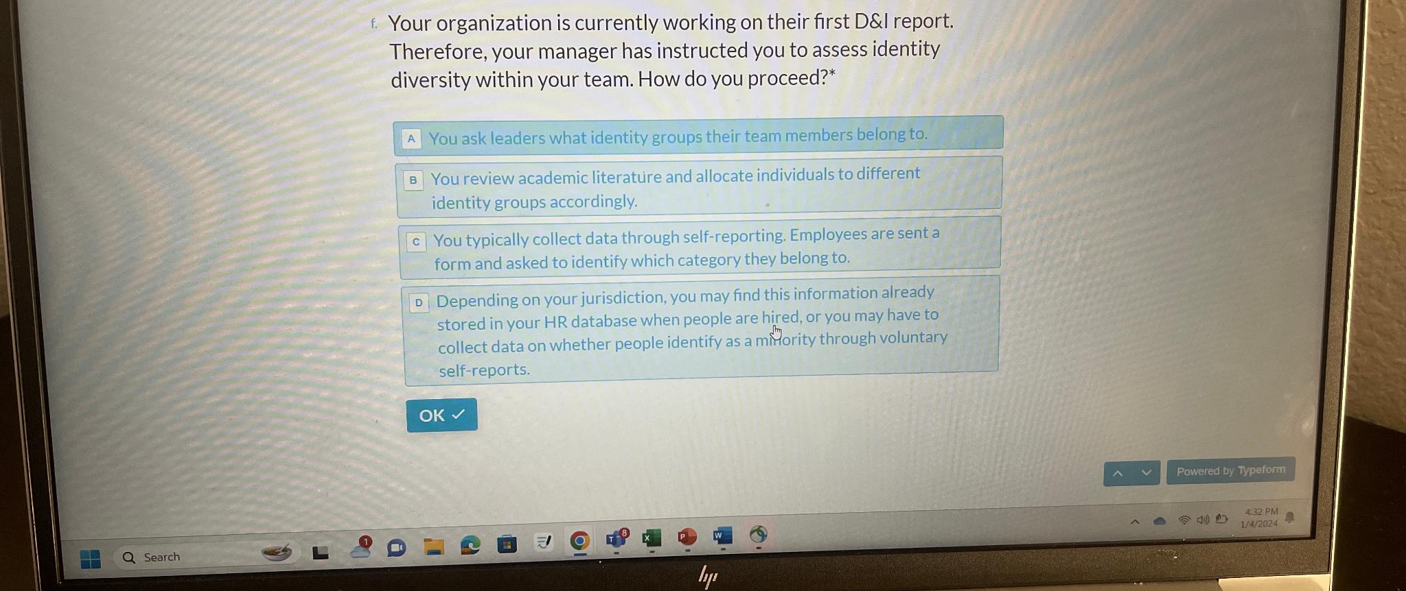 Solved f. ﻿Your organization is currently working on their | Chegg.com