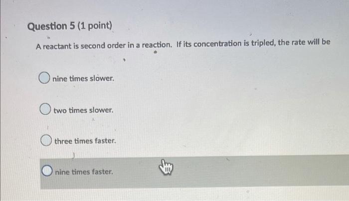 Solved Which of the following factors do not affect the rate | Chegg.com