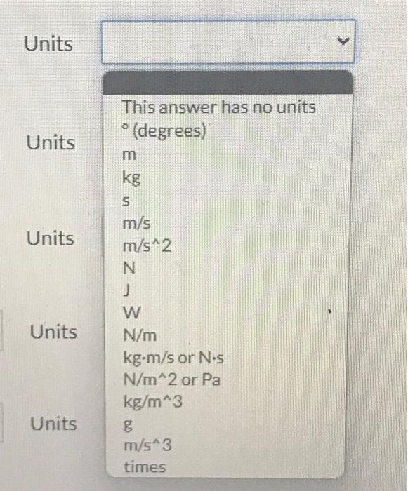 Solved (a) Number Units (b) Number Units (c) Number Units | Chegg.com